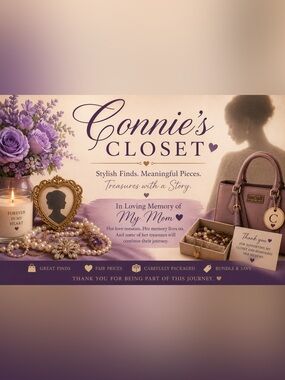 💜✨ WELCOME TO CONNIE’S CLOSET ✨💜